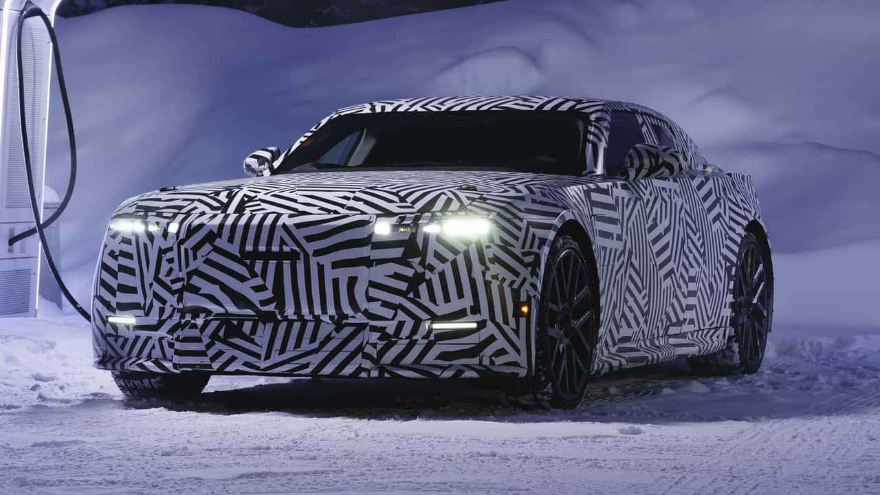 Jaguar Luxury GT bei der Wintererprobung 2026