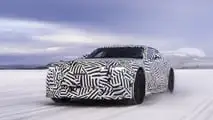 Jaguar GT (Prototyp) bei Wintertests