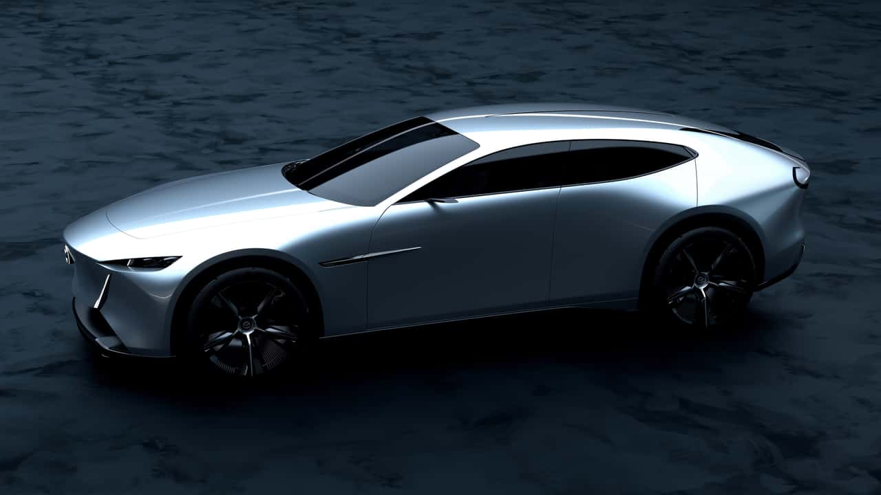 Mazda’s X-Coupe Concept Looks Like A Modern RX-8 With A Plug-In Hybrid Rotary