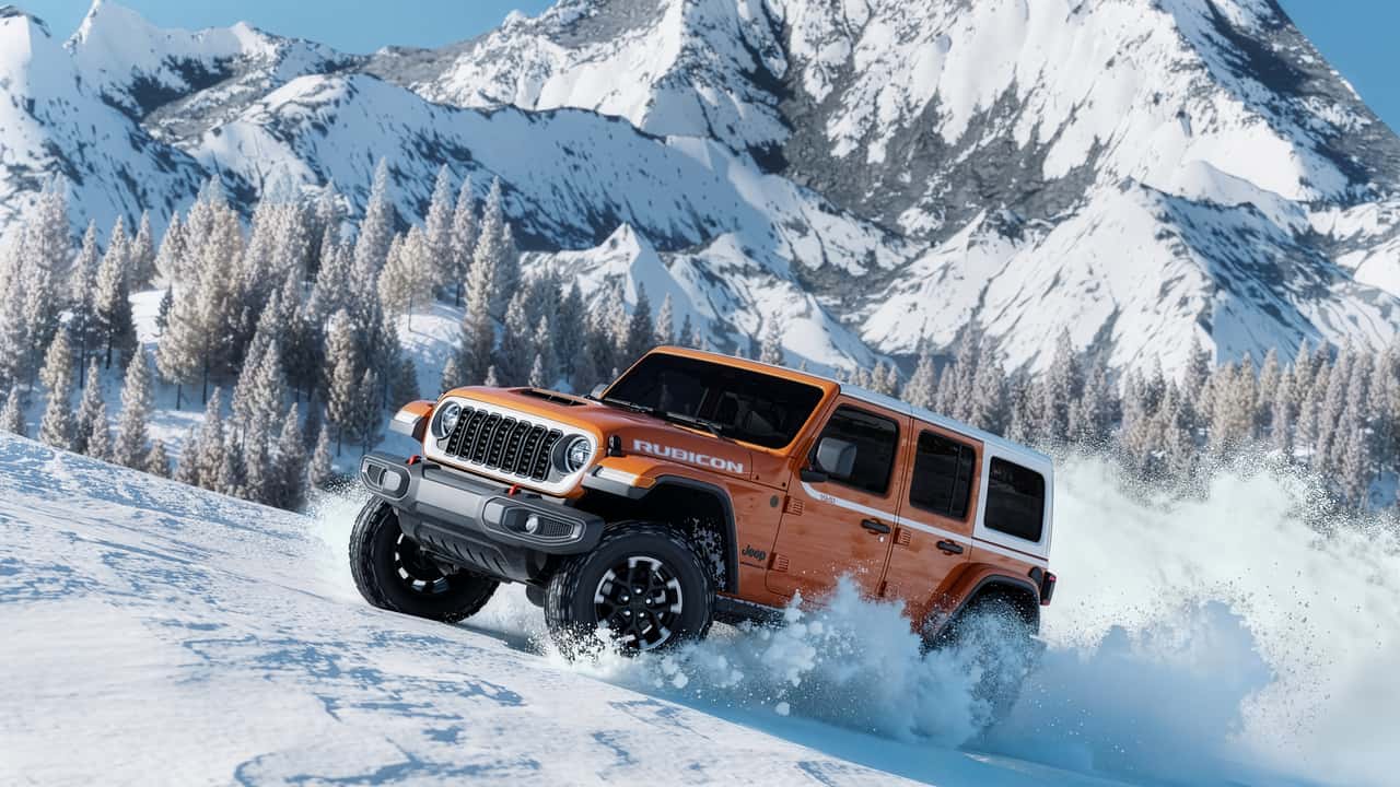 Jeep Wrangler Whitecap, l'edizione speciale per l'inverno