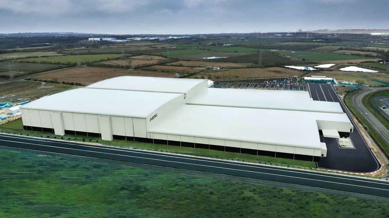 AESC-Zellwerk in Sunderland