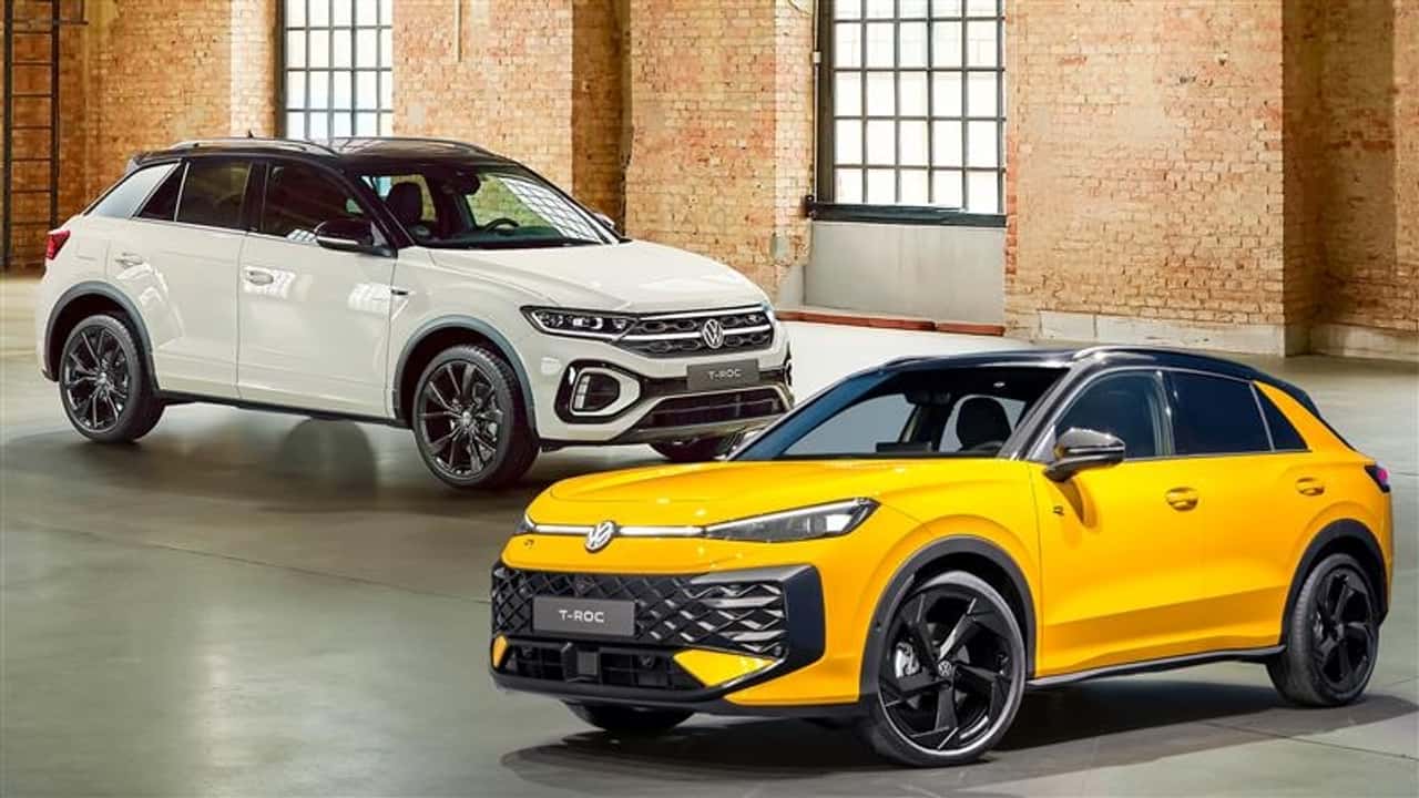 VW T-Roc (2025) vs. T-Roc (2022)