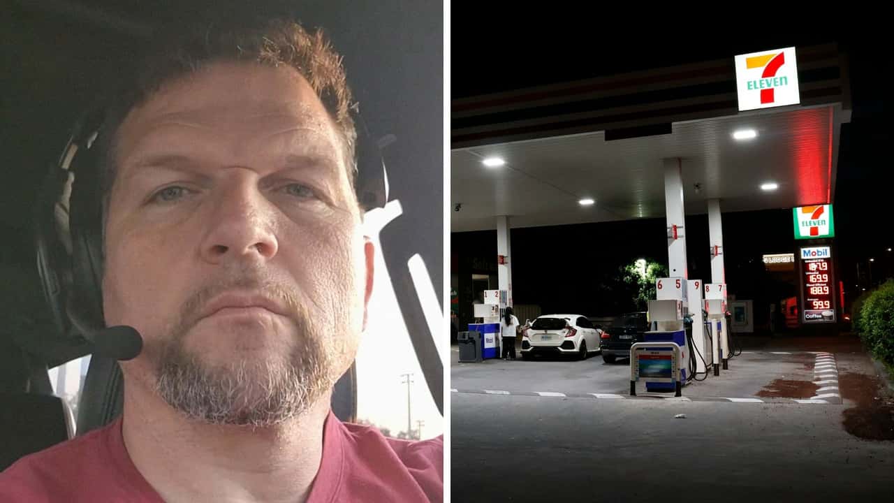 Man goes to 7-Eleven for gas