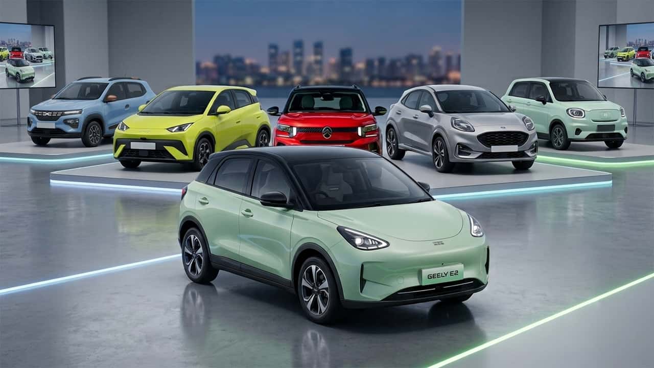 Tutte le concorrenti della Geely E2 