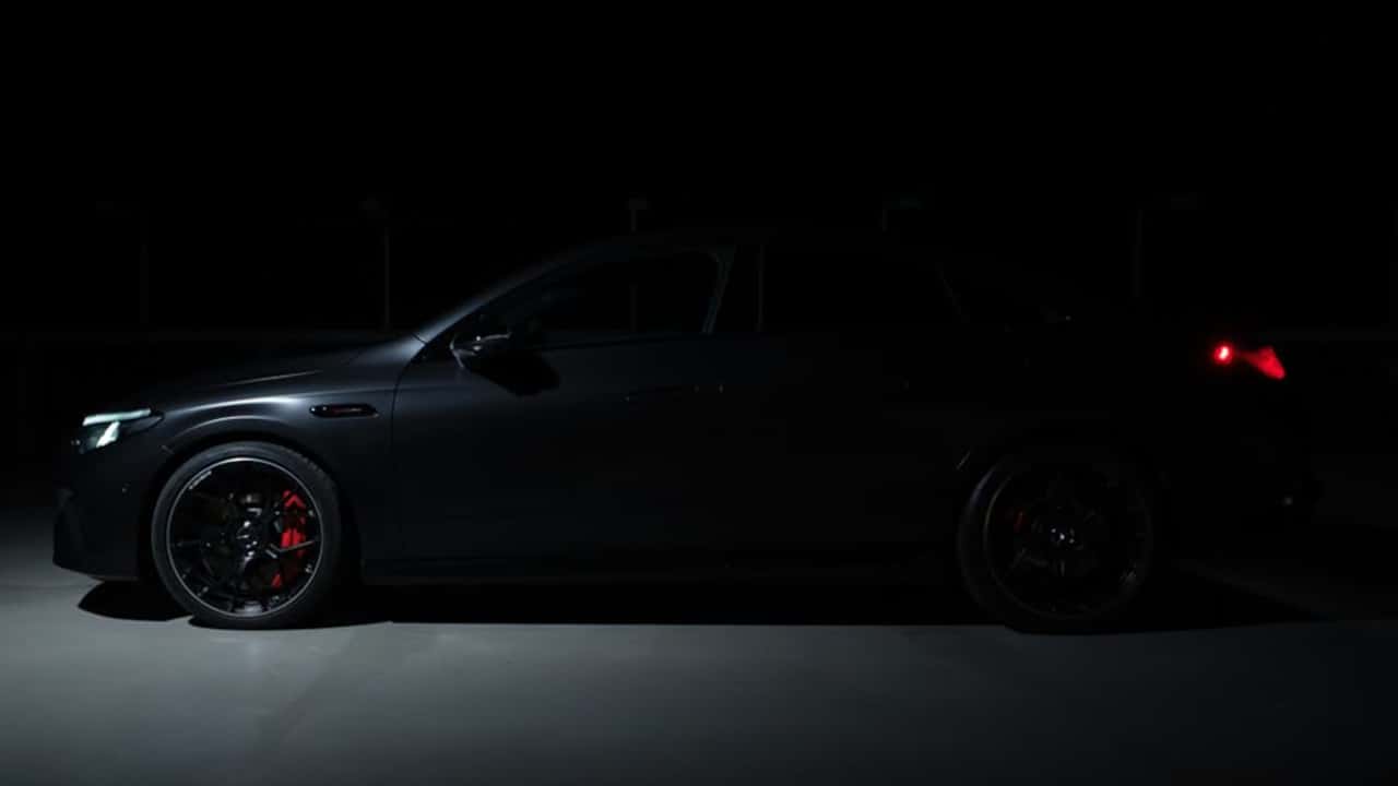 AMG-Teaser des CLA 45 4Matic+ EQ