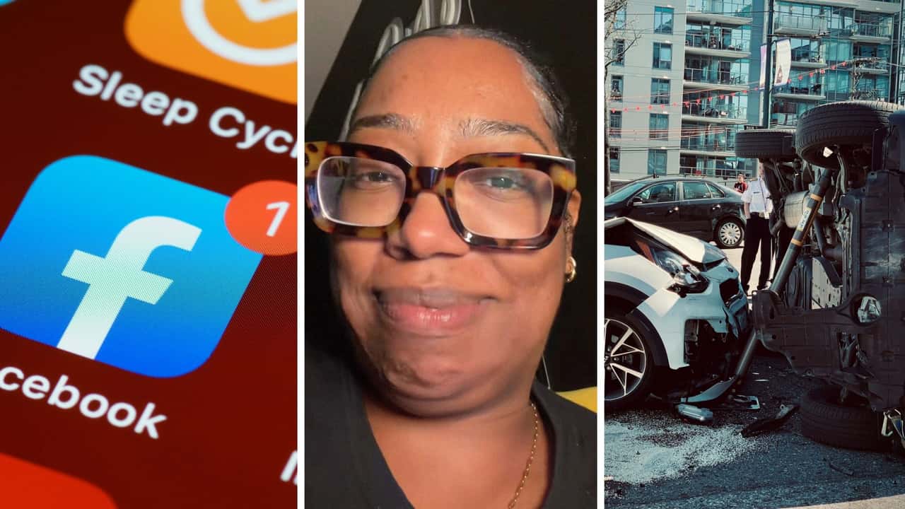 Woman gets in car accident