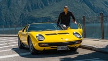 Paolo Nespoli celebra la Lamborghini Miura SV