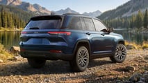 2027 Jeep Grand Cherokee Overland Rear 3/4