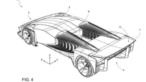 Ferrari Aerodynamic Taillights Patent