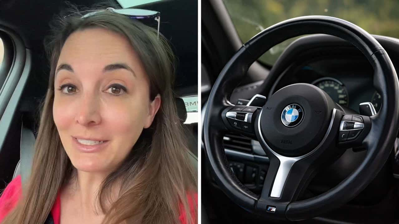 Woman gets loaner car