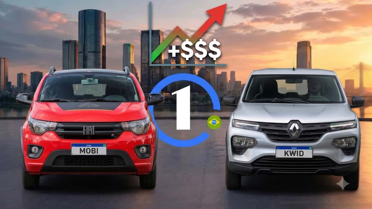 Após Move Brasil, Renault Kwid e Fiat Mobi ficam mais caros