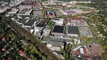 Produzione di motori Mercedes a Berlino