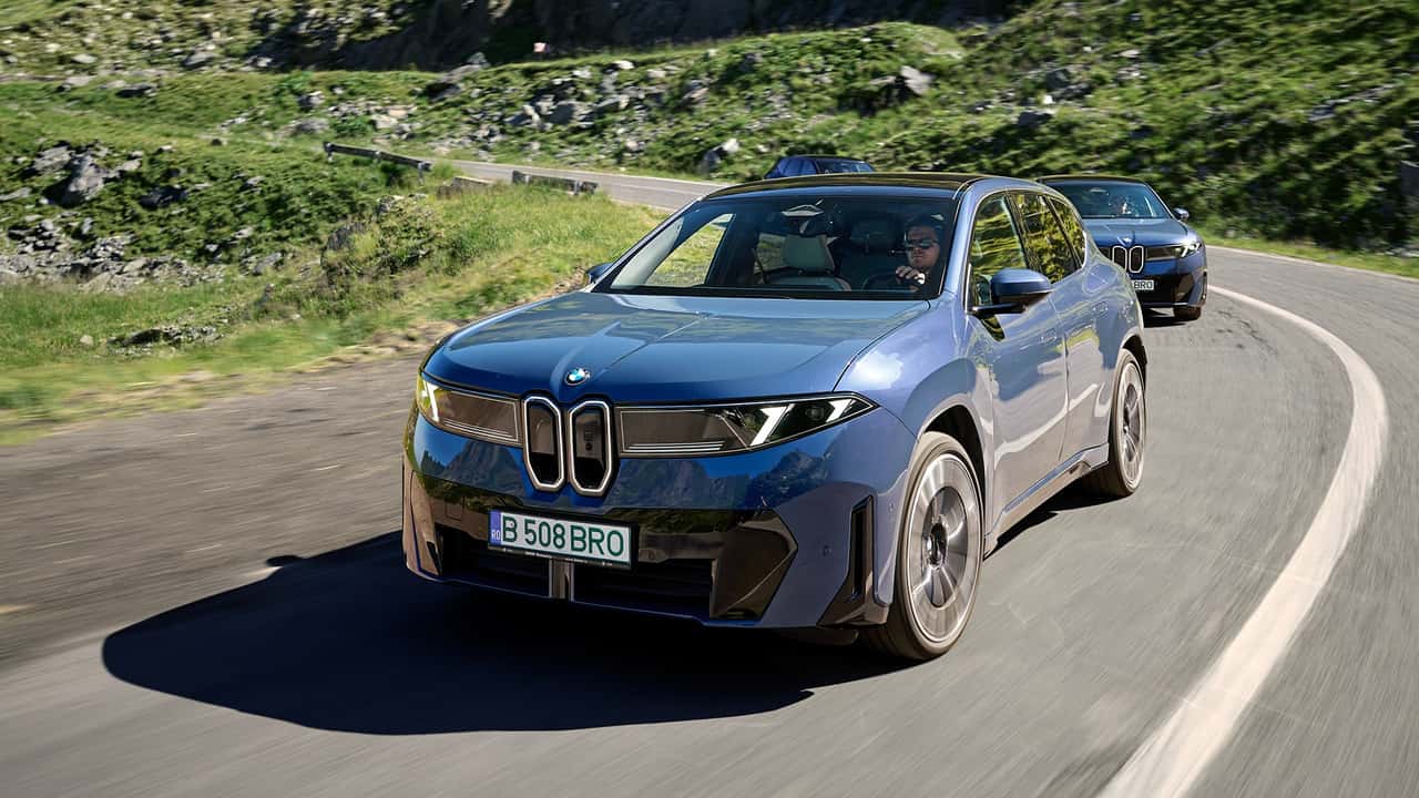BMW iX3 Romania Road Trip