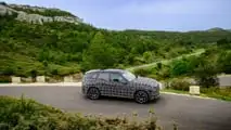 2025 BMW X3 camouflaged prototype