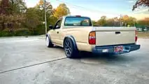 Tesla-swapped 2002 Toyota Tacoma