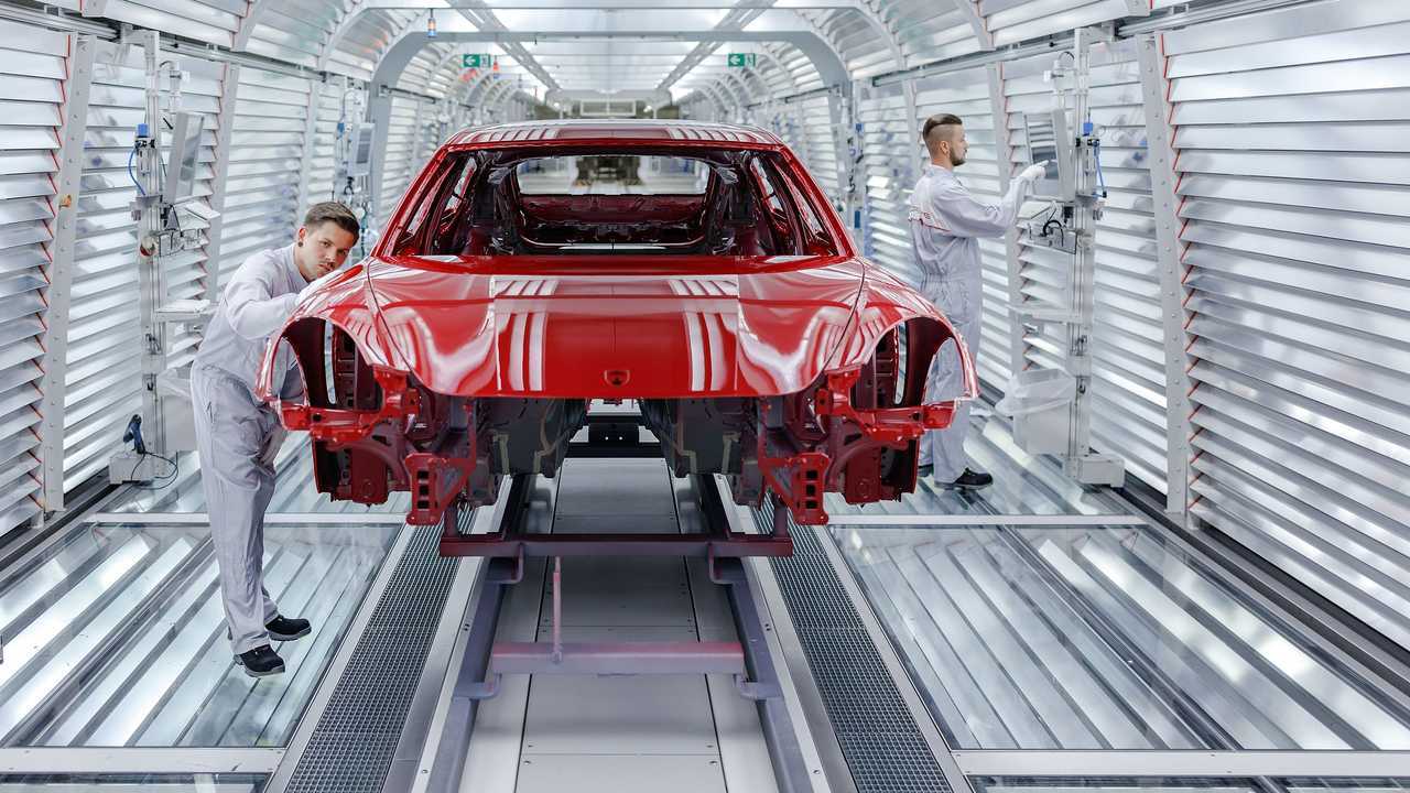 La fabbrica Porsche di Lipsia