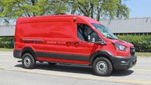 2023 Ford Transit Trail Side View Spy Photo