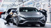La produzione delle nuove Mercedes elettriche