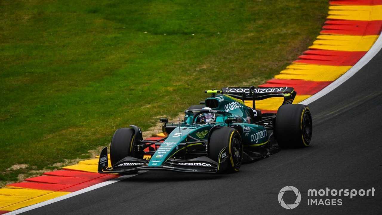 Sebastian Vettel at Belgian GP 2022