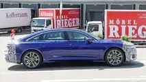 Audi A6 Limousine Facelift auf neuen Erlkönigbildern