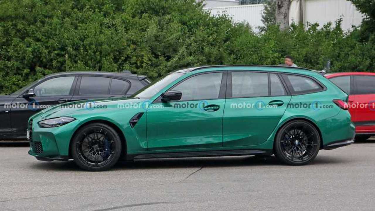 2023 BMW M3 Touring Spotted Looking Green And Mean