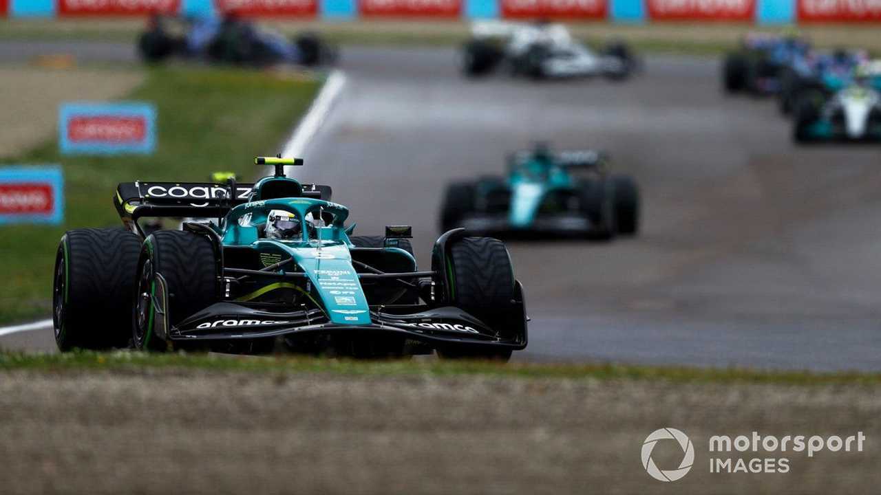 Sebastian Vettel at Emilia Romagna GP 2022