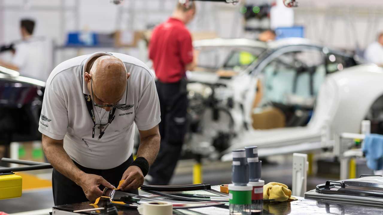Lo stabilimento Aston Martin di Gaydon