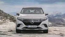 Mercedes EQS SUV em Alpingrau (2022)