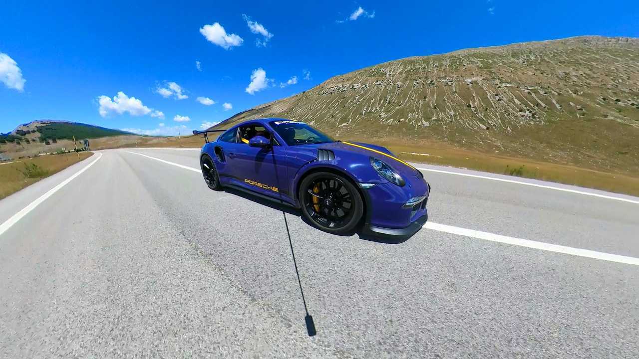 Foto - prova action cam Insta360 Lamborghini Aventador SVJ, Porsche 911 GT3 RS, Ferrari 550 Maranello, Honda NSX