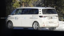 VW ID. Buzz LWB new spy photo