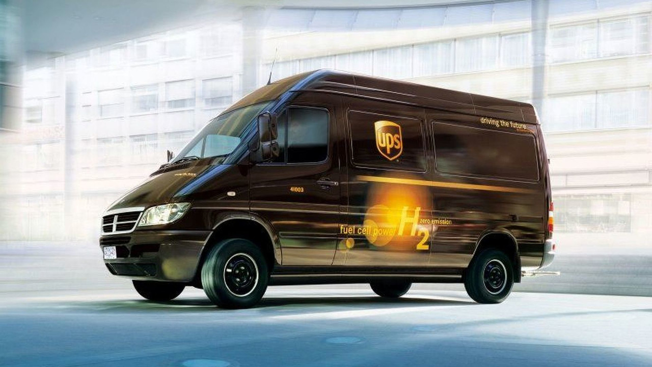 Mercedes Benz Ups Sprinter Van