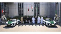 Audi R8 police dubai
