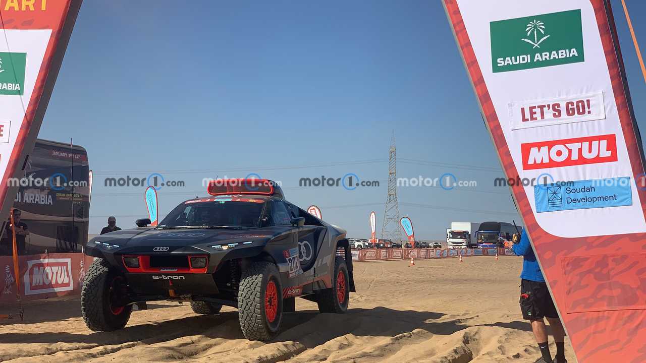 Audi RS Q e-tron en el Dakar 2022