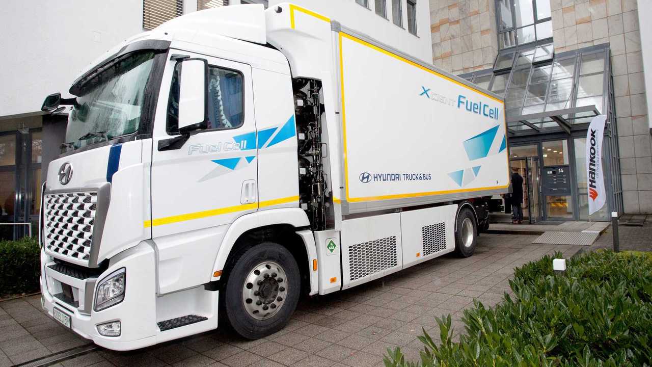 Pneumatici Hankook su Hyundai Xcient Fuel Cell