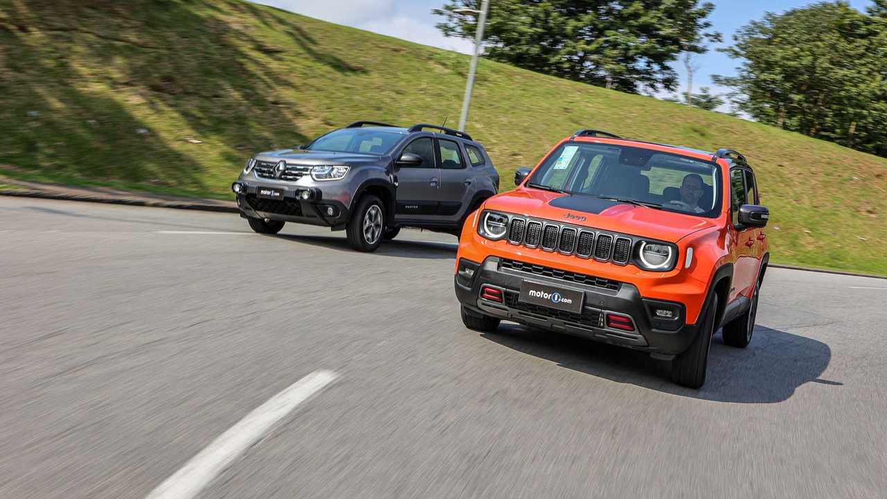 Comparativo: Jeep Renegade Trailhawk vs. Renault Duster Iconic