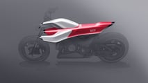Lo studio di Pininfarina per una moto a benzina con V-Duct