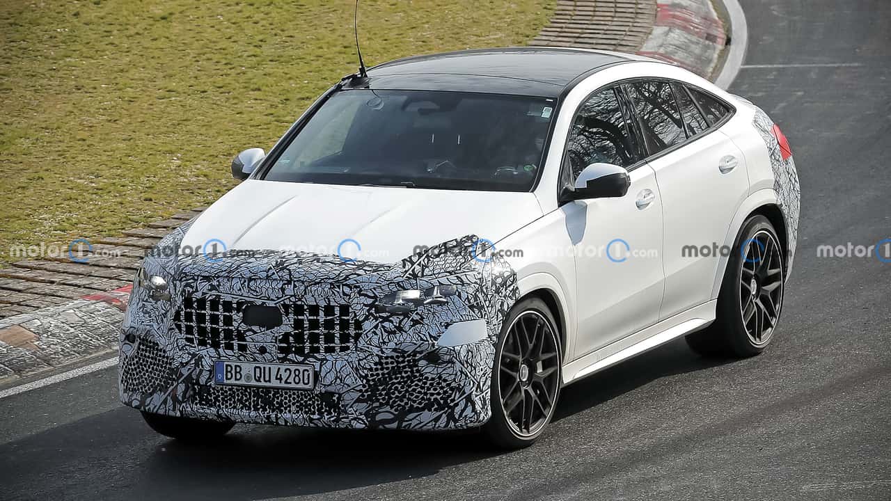 Mercedes-AMG GLE Coupe 63 Facelift (2026) Erlkönig