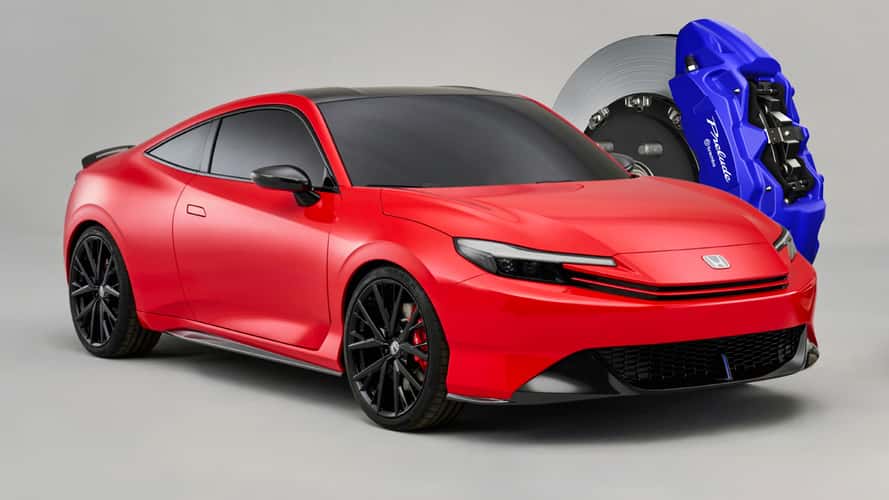 Honda Sneakily Added Civic Type R Parts to the New Prelude