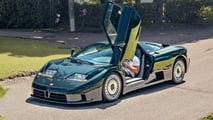 La Bugatti EB110 GT a Villa d'Este