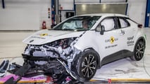 Toyota C-HR,  i crash test Euro NCAP