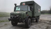 Unimog Ambulanzfahrzeug der Firma EMPL Fahrzeugwerk GmbH für die Bundeswehr