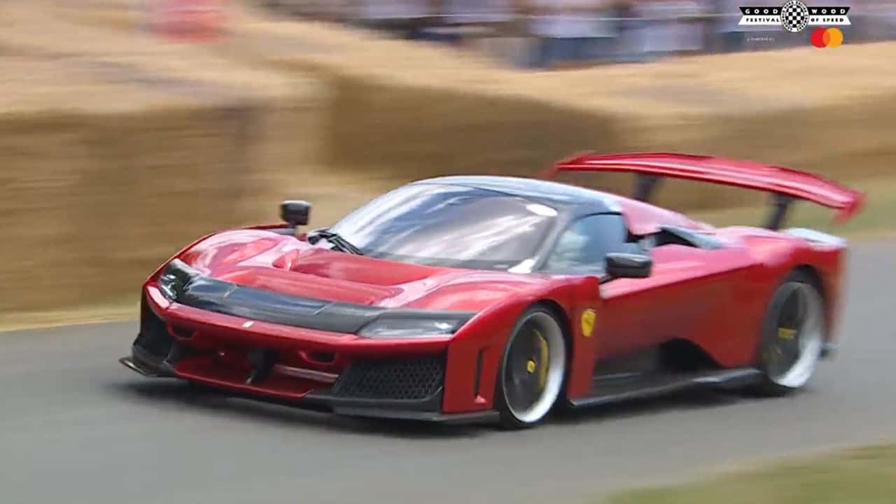 Ferrari F80 Goodwood 2025
