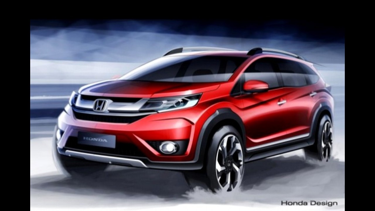 Veja a primeira foto do Honda BR-V em versão de produção