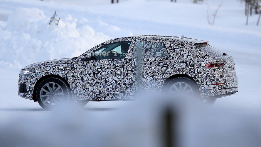 2018 Audi Q8 spy photo