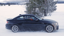 2018 BMW M2 facelift spy shot