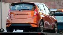 Makyajlı 2017 Nissan Versa Note casus fotoğrafları