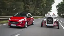 Opel Adam parçaları kullanan Loryc Electric Speedster