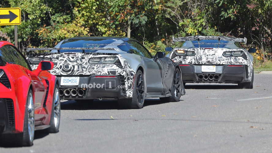 2018 Chevy Corvette ZR1 spy photo