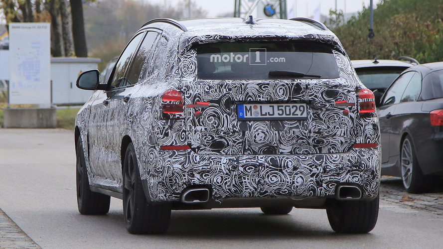 2018 BMW X3 spy photo