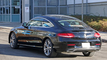 2018 Mercedes C-Class Coupe facelift spy photo